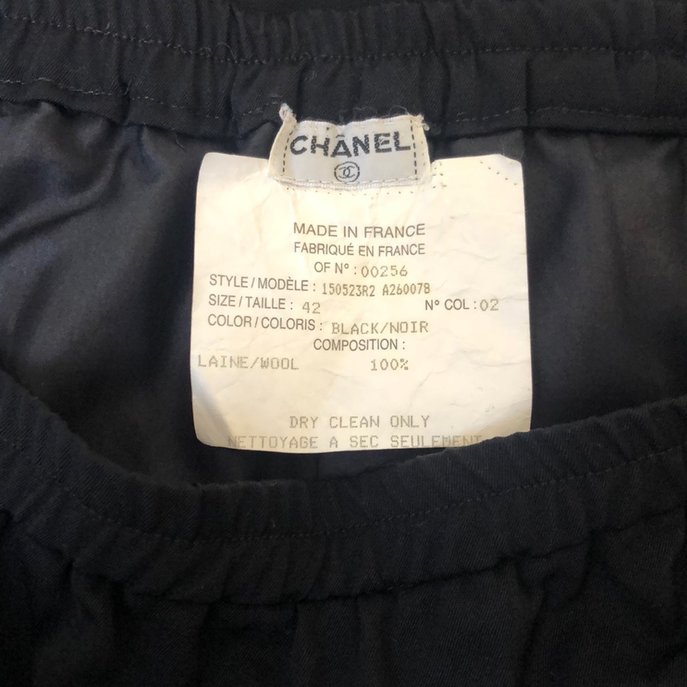 Chanel vintage wool skirt - Picture 5 of 8